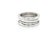 Bulgari Mid 20th Century Bvlgari B.zero1 Three-Band Ring in 18k White Gold w/Cert Size 7.5 / EU 56 For Sale - Image 4 of 9