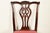 Stickley Georgian Carved Mahogany Side Chairs or Dining Chairs, Pair For Sale In South Bend - Image 6 of 14