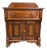 Antique Victorian Burled Carved Cabinet Washstand Commode For Sale