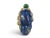 Chinese Antique Chinese Lapis Lazuli Malachite Gold Metal Double Gourd Snuff Bottle For Sale - Image 3 of 10
