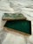 Modern Vintage Green Stone and Brass Inlay Box For Sale - Image 3 of 6