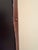 1980s Vintage Ralph Lauren Style Equestrian Cognac Leather Beveled Mirror With Basketweave & Nailhead Detail For Sale - Image 5 of 9