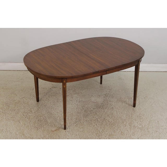 Age: c1987 Details: High Quality Construction Rare Find In Walnut Nice Inlay Work Throughout Federal Style Offered @...