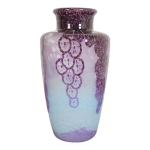 Art Deco Cameo Glass Vase by Charles Schneider for Le Verre Français, 1920s