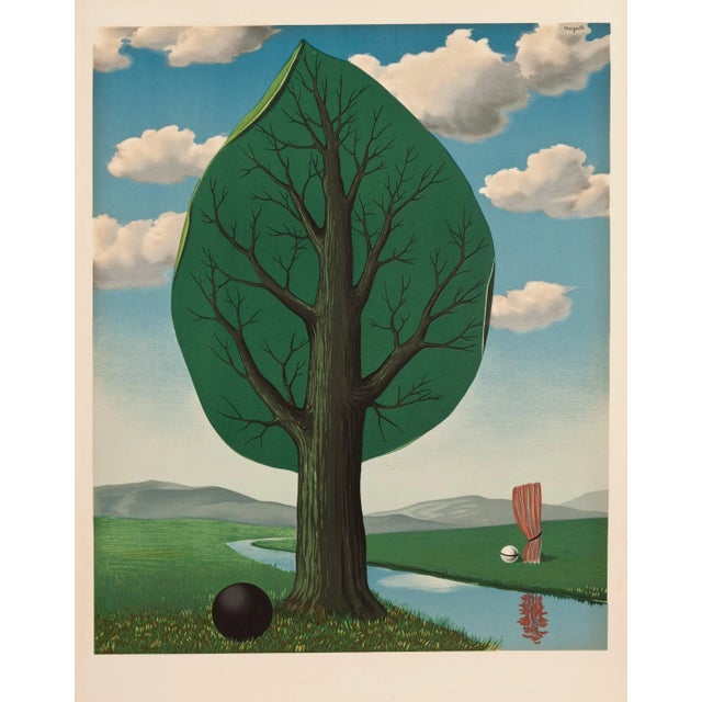 1950 La Geante II Surrealist Print After René Magritte | Chairish