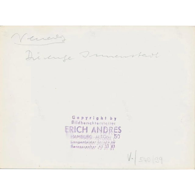 Houses From Above, Italy, 1950s, Black & White Photograph For Sale - Image 4 of 5