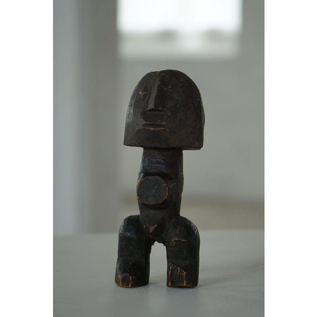 Decorative Handcrafted African Wooden Sculptures, 1940s, Set of 4 For Sale - Image 9 of 16