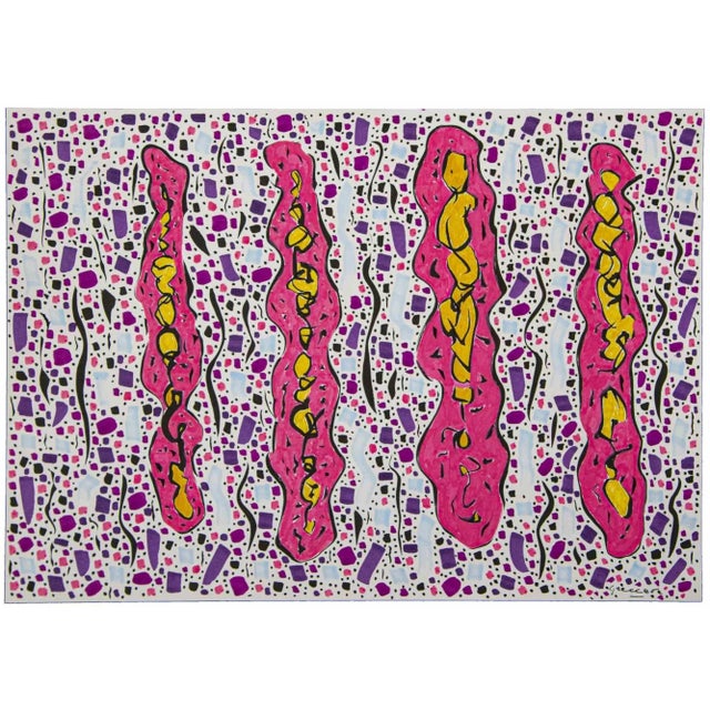 Composition is an original artwork realized by Maurizio Gracceva (Roma, 1955) in 2010. Good condition. Hand-signed. China...