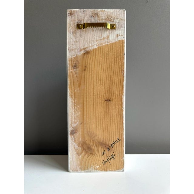 Vera Vizzi, In a While Wall Sculpture, 2025, Foam Clay, Acrylic & Enamel on Wood For Sale - Image 4 of 10