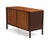 Wood Edward Wormley Dunbar Tambour Door Mahogany Walnut Brass Credenza Cabinet Mid Century Modern For Sale - Image 7 of 12