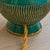 1950s French Green Ceramic Table Lamp with Gilt Accents For Sale - Image 12 of 18