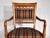Baker Furniture Company Regency Style Mahogany Armchair Crafted in Italy For Sale - Image 4 of 12
