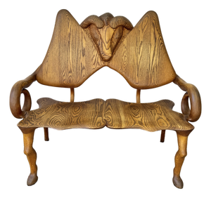 1980 Andrew Willner Ram Bench/Signed and Dated