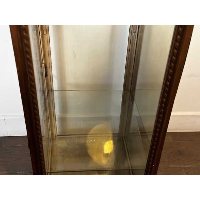 Louis XVI Style Wooden and Glass Counter Display Case, 1890s For Sale - Image 16 of 18
