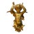 25" French Belle Époque Bronze D’Or Cherub Architectural Salvage Sculpture, 19th Century For Sale