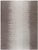 Abstract Modern Striated Flatweave Rug In Taupe And Beige "Pluvial" For Sale