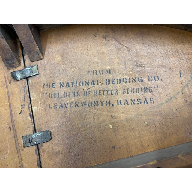 Antique Victorian Tiger Oak Scroll Foot Pedestal Coffee Table Cocktail Table For Sale In Kansas City - Image 6 of 12