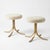Mid-Century Modern Vintage Stools by Miguel Fisac, 1960, Set of 2 For Sale - Image 3 of 14