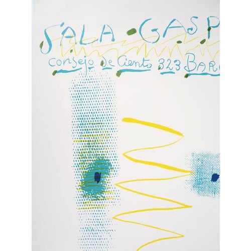 Pablo picasso (1881-1973) abstract face original color lithograph signed in the plate on paper 50 x 70 cm excellent...