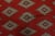 Red Bokhara Jaldar Rug 4’11” X 7’7” Red Wool Tribal Hand-Knotted Oriental Carpet For Sale - Image 8 of 12