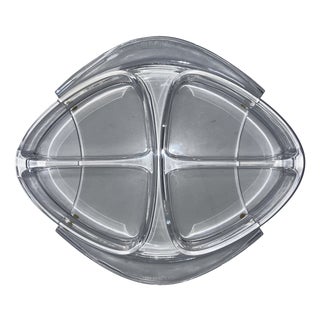 Crystal Centerpiece by Angelo Mangiarotti for Colle Vilca, 1980s For Sale