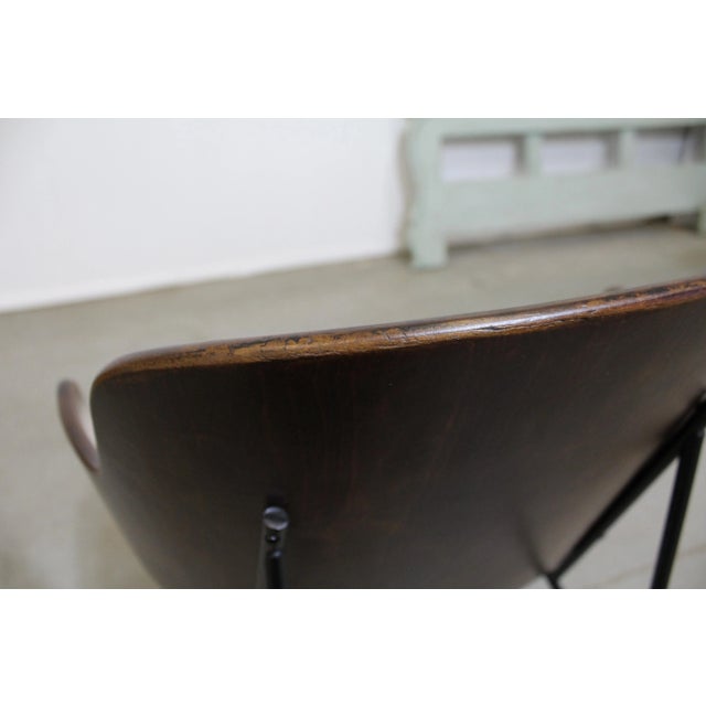 Mid-Century Danish Modern Ib Kofod Larsen Selig Attributed Penguin Chair For Sale - Image 12 of 13