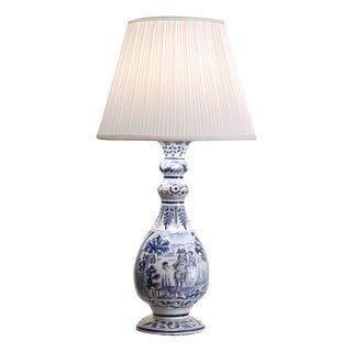 Ceramic Table Lamp from Nevers For Sale