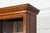 Large Antique English Oak Glazed Bookcase Cabinet, 1880 For Sale - Image 14 of 18