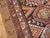 Late 19th Century 1880s Brown Geometric Tribal Antique Persian Kuridsh Rug 3'8" X 7'5" Handknotted Wool Carpet For Sale - Image 5 of 5