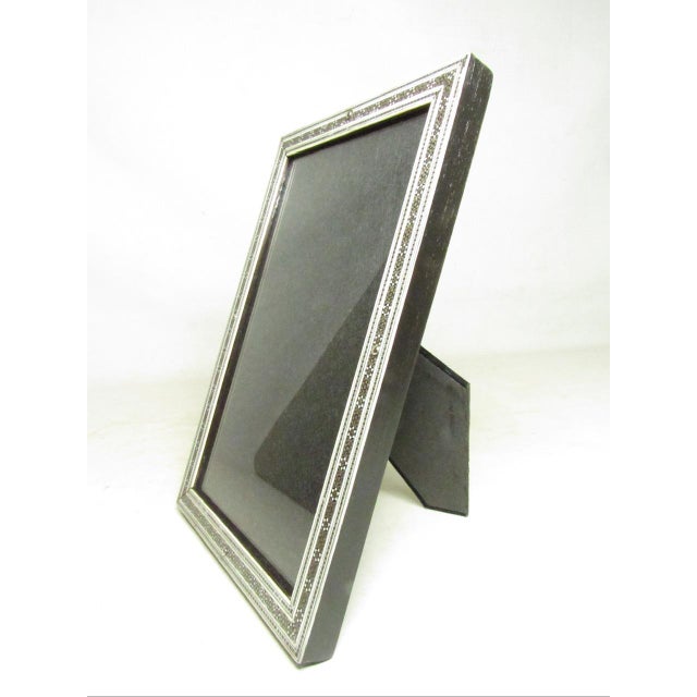 Antique Anglo Indian Micromosaic Inlaid Photo Frame For Sale - Image 10 of 13