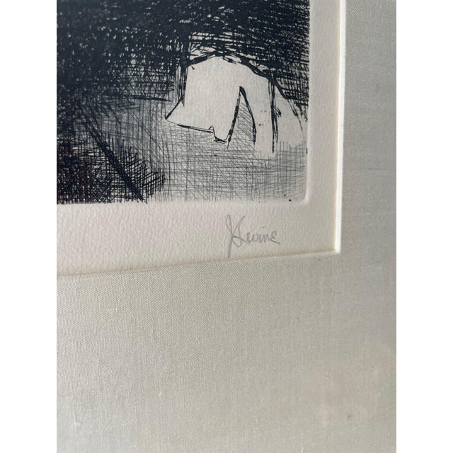 Jack Levine, Modernist Social Realist Wpa Artist Judaica Etching Rabbi in Study For Sale In Miami - Image 6 of 10