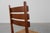Wood Mid-Century Modern Brutalist Oak and Wicker Chair, 1960 For Sale - Image 7 of 18