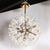 1950s Mid-Century Brass & Crystal Sputnik Chandelier by Emil Stejnar for Rupert Nikoll For Sale - Image 5 of 18