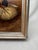 Vintage Coastal Nautilus Shells Realism Original Oil Framed Painting in Silver, Brown, Camel For Sale In Houston - Image 6 of 12