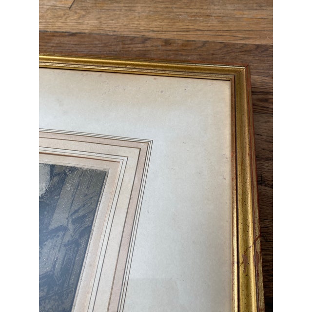 Printmaking Materials Luigi Kasimir Hand-Colored Etching “St. Stephen’s Cathedral Vienna” — Signed 1928, Limited Edition For Sale - Image 7 of 9