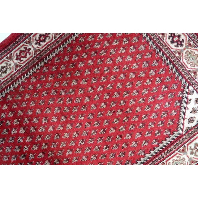 1970s Handmade Vintage Indian Seraband Rug 3' X 5.2' For Sale - Image 11 of 12