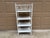 19th Century American Victorian White Painted Bamboo Four-Tier Étagère For Sale - Image 13 of 14