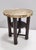 Secessionist Coffee Table with Shelf and Round Brass Top from Durmast, Austria, 1920s For Sale - Image 4 of 11