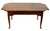 Traditional Vintage Lexington Bob Timberlake Solid Cherry Coffee Table With Cabriole Legs - Traditional Scalloped Top For Sale - Image 3 of 6