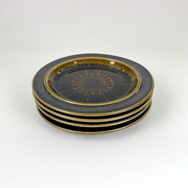1960s Arabia Finland Dessert Plates, 1960s, Set of 4 For Sale - Image 5 of 5
