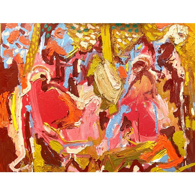 Rajasthani Desert Home Original Painting by Paul Wadsworth For Sale