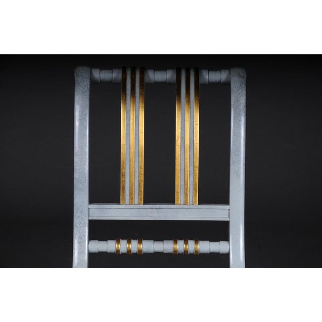 20th Century Italian Wood Chairs, Set of 4 For Sale - Image 6 of 18