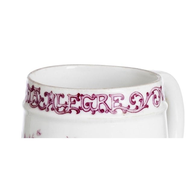 Porcelain Centenary Mug from Vista Alegre For Sale - Image 6 of 8