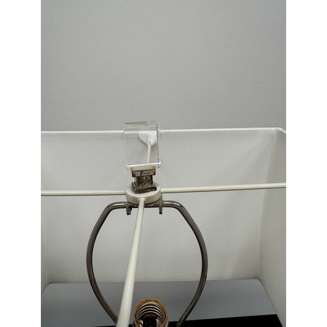 Traditional Solid Crystal Urn Lamp For Sale - Image 11 of 14