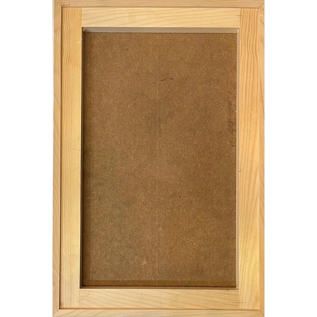 Jean Krille, Landscape 137, Oil on Masonite For Sale - Image 11 of 12