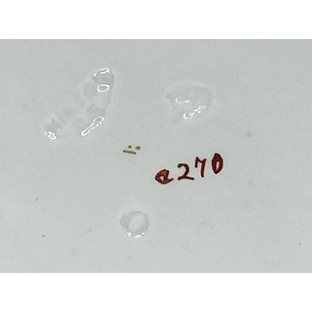 Minton Mid 19th Century Minton Porcelain Oval Raised Footed Serving Centerpiece Bowl For Sale - Image 4 of 13