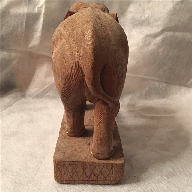 Antique Elephant Statue For Sale - Image 5 of 11
