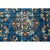 Art Deco Vintage Blue Chinese Peking-Style Floral Pagoda Rug For Sale - Image 3 of 11