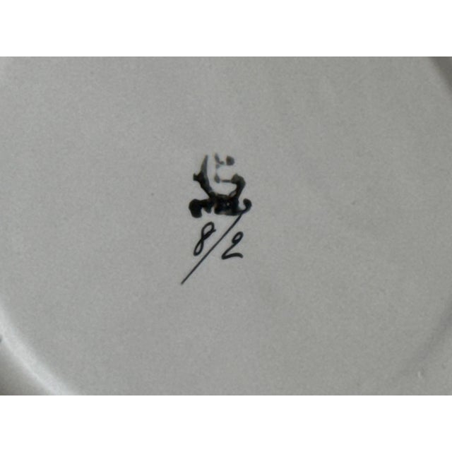 Italian Faience Plates — Set of 12 For Sale - Image 9 of 10
