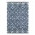 Dash & Albert by Annie Selke Kota Indigo Woven Wool Rug, 8' x 10' For Sale